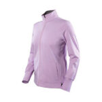 Long sleeved pink coat