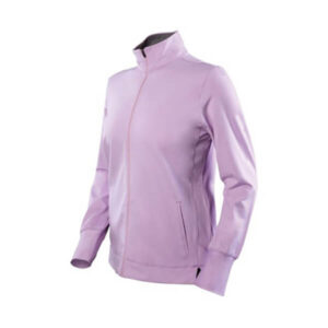 Long sleeved pink coat